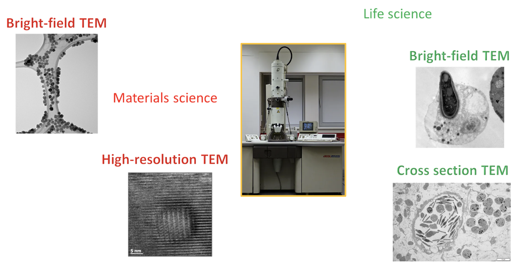 Tem core facility Ghent